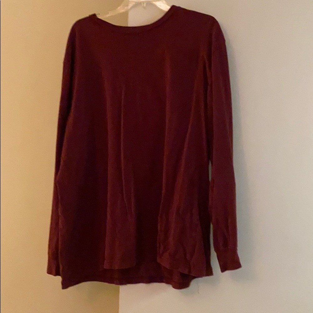 Red Long Sleeve Tshirt